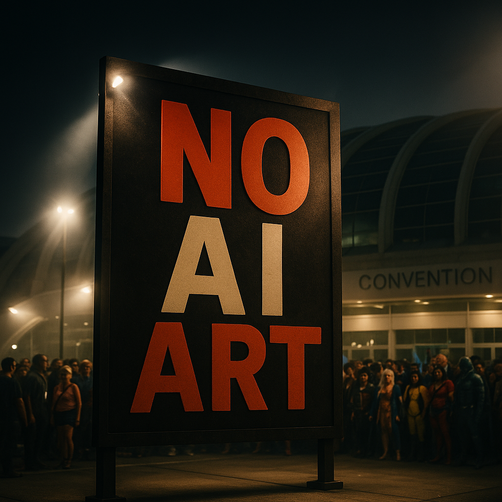 San Diego Comic‑Con verbietet KI‑Kunst: Keine AI‑Werke auf der Art Show 2026