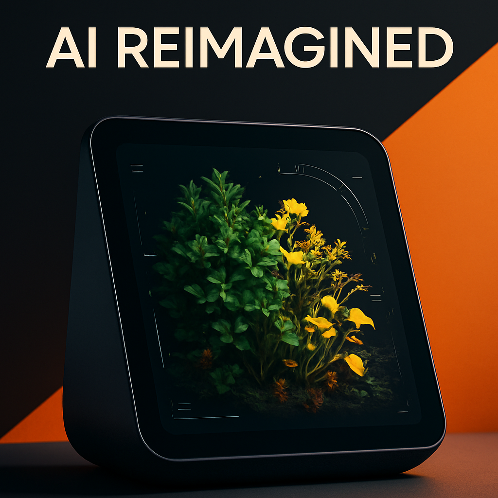 Cognitive Bloom: Ein KI-Gerät, das mentale Daten als lebenden Garten zeigt