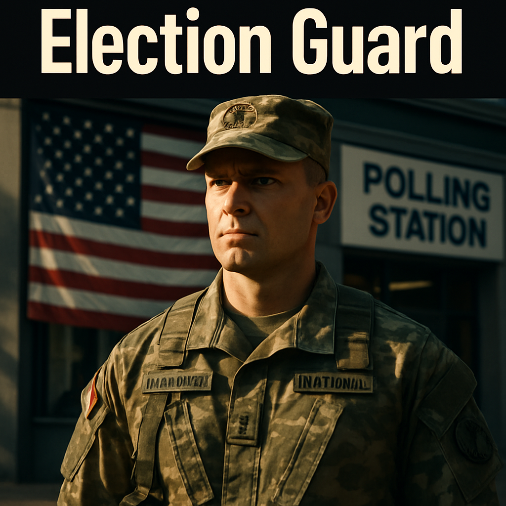 Nahezu die Hälfte will die Nationalgarde an Wahllokalen — ein Demokratie-Alarm